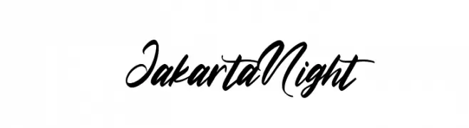 Jakarta Night  font caratteri gratis