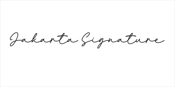 Jakarta Signature Logo