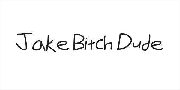 Jake Bitch Dude Logo
