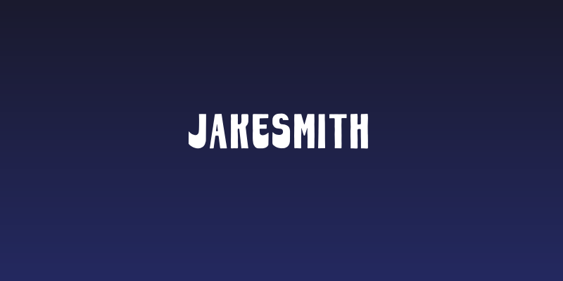 Jakesmith Social Header