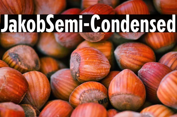 Jakob Semi-Condensed Example 1