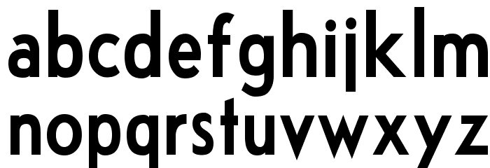 JakobBold Polices MINUSCULES