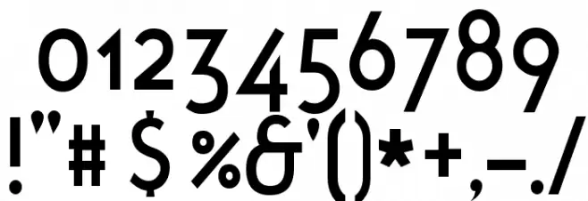 JakobSmallCaps Font Alte caractere