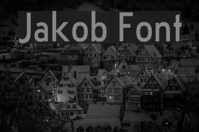 Jakob Font examples