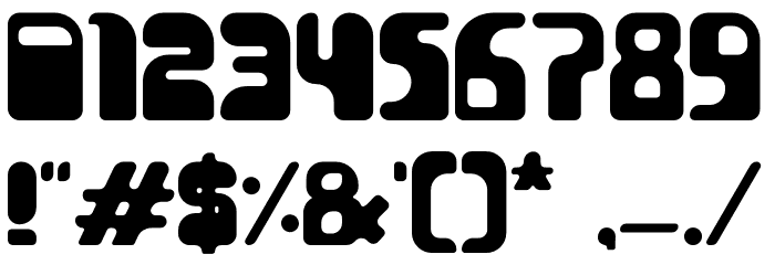 Jakusty Display Font OTHER CHARS
