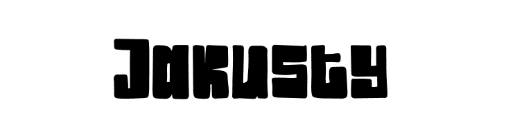 Jakusty  font caratteri gratis