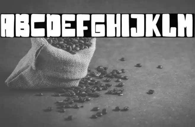 Jakusty Font examples