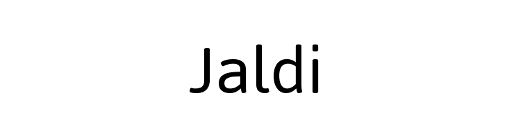 Jaldi Font