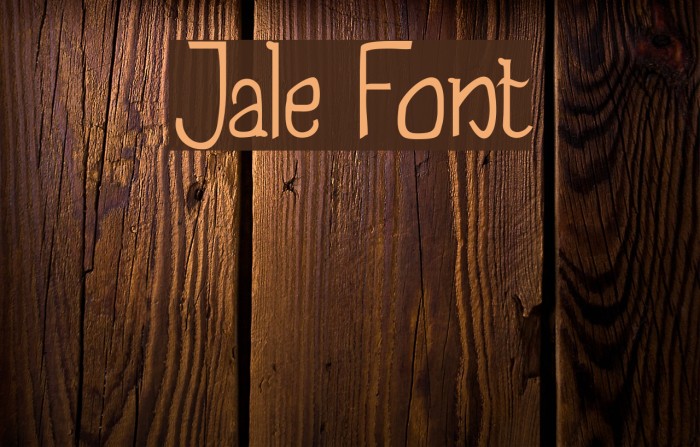 Jale Font examples
