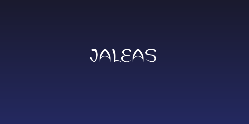 Jaleas Social Header