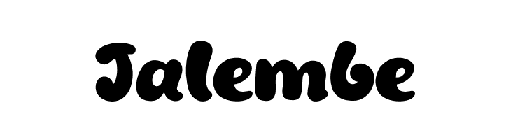 Jalembe  font caratteri gratis