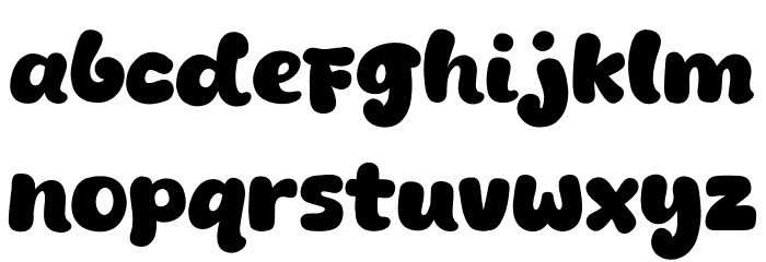 Jalembe Font LOWERCASE