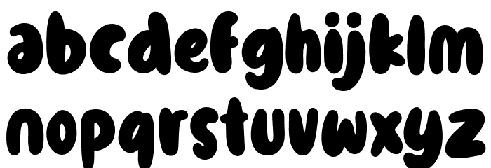 Jalibar Font LOWERCASE