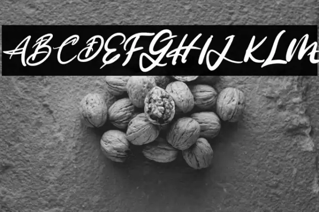 JalieFREE Font examples