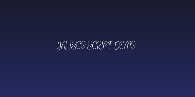 Jalisco Script Demo Social Header