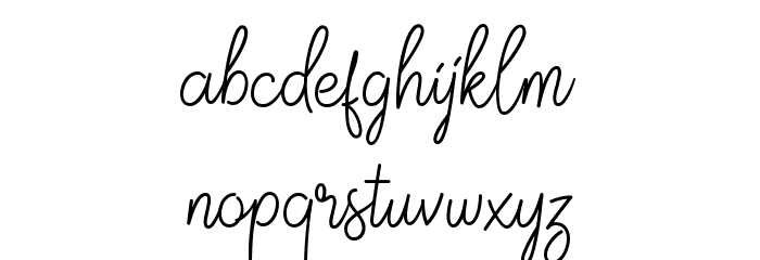 Jalisco Script Demo Font LOWERCASE