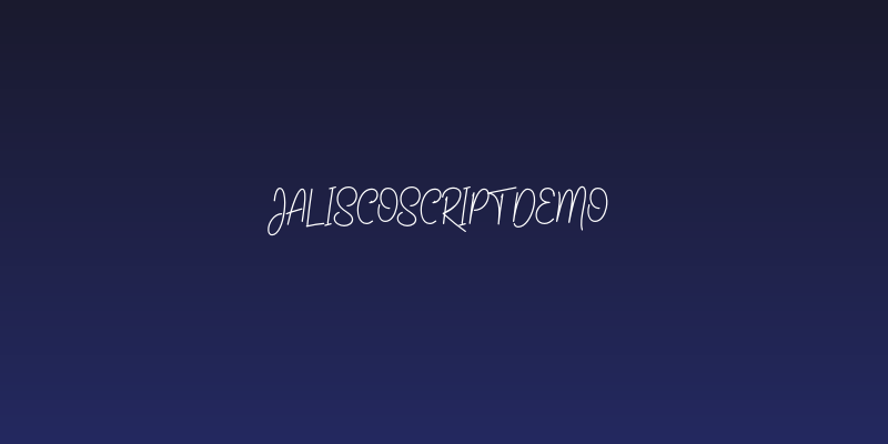 JaliscoScriptDemo Social Header