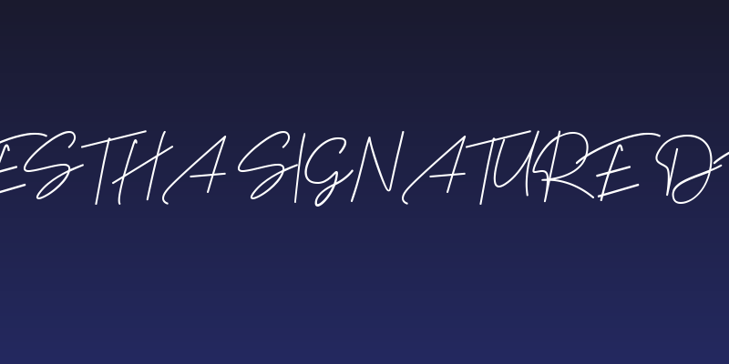 Jalliestha Signature DEMO Social Header