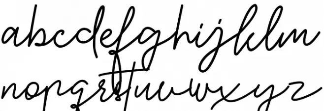 Jalliestha Signature DEMO Font Litere mici