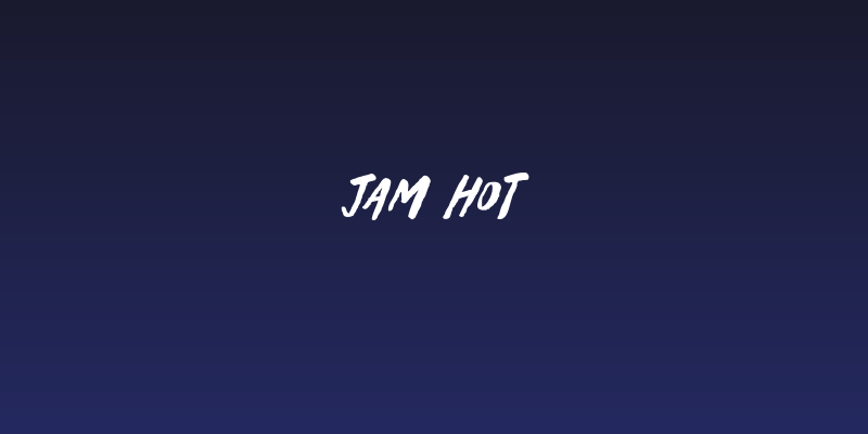 Jam Hot Social Header