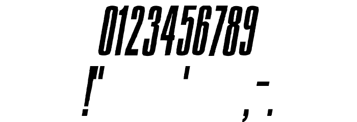 Jam Pact Font Alte caractere