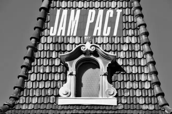 Jam Pact Font examples