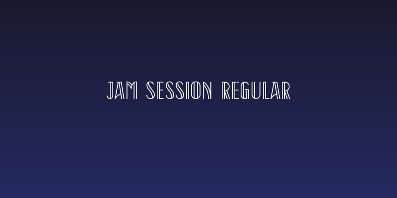 Jam Session Regular Social Header