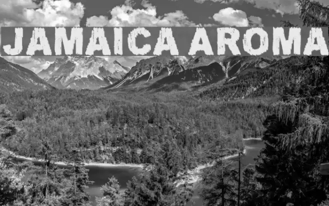 Jamaica Aroma Font examples