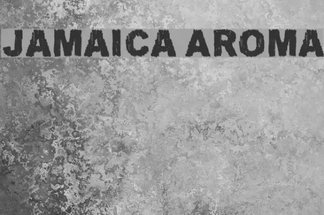 Jamaica Aroma Font examples