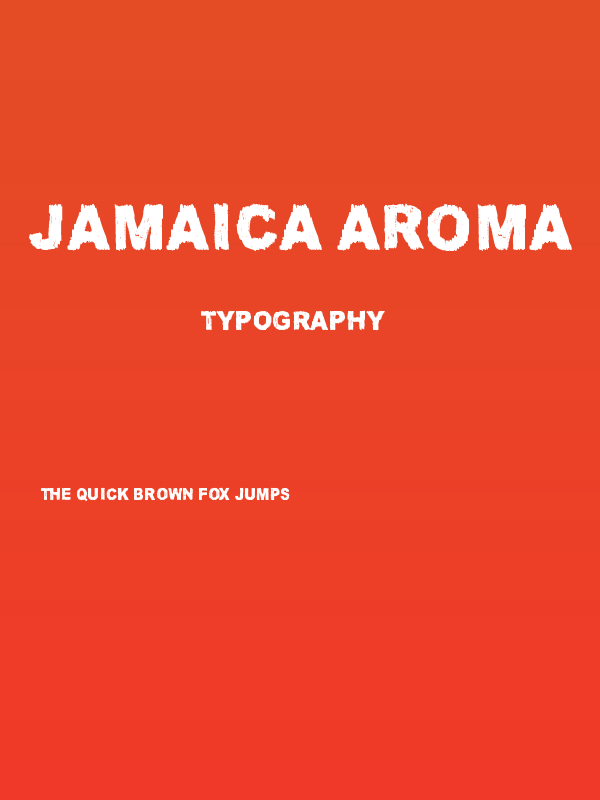 Jamaica Aroma Poster