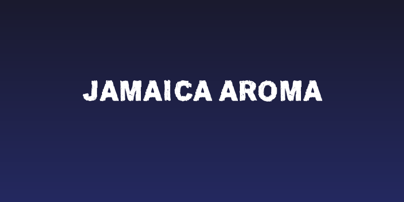 Jamaica Aroma Social Header
