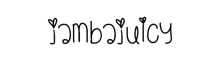 JambaJuicy  नि: शुल्क फ़ॉन्ट्स डाउनलोड