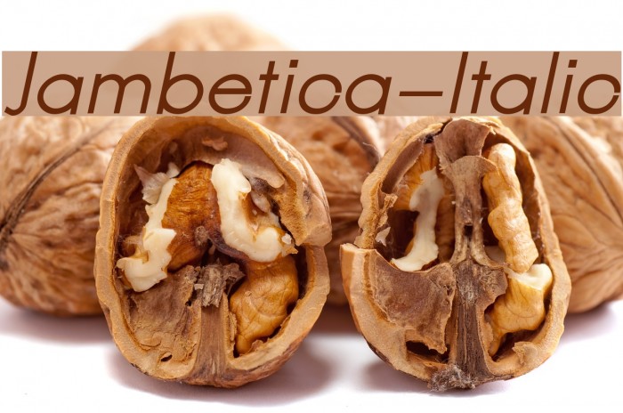Jambetica-Italic Font examples