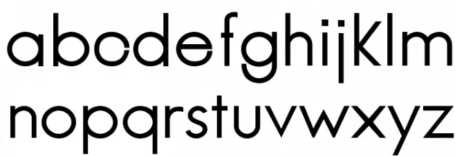 Jambetica Font LOWERCASE