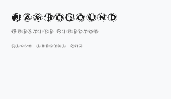 JamboRound Business Card
