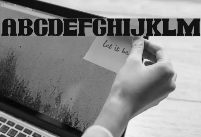 Jambon Font examples