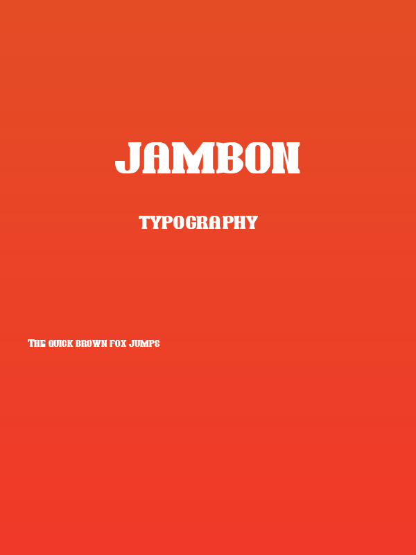 Jambon Poster