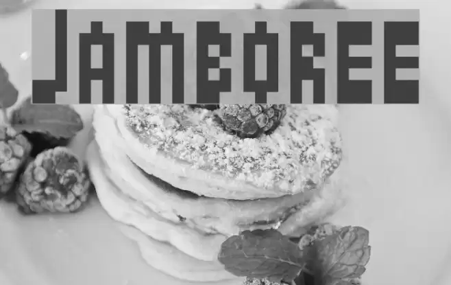 Jamboree Font examples