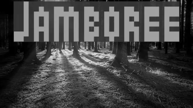 Jamboree Font examples