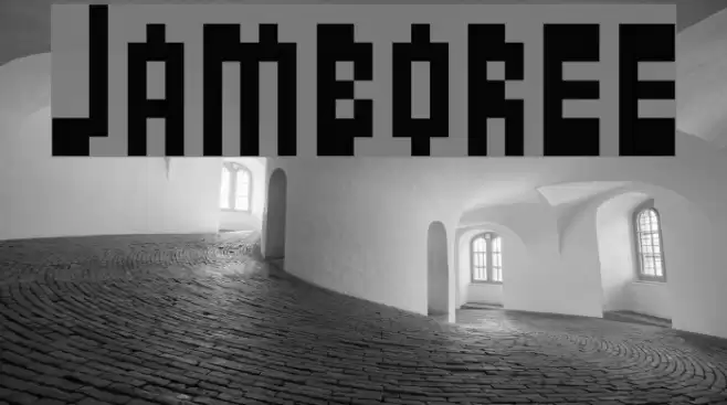 Jamboree Font examples