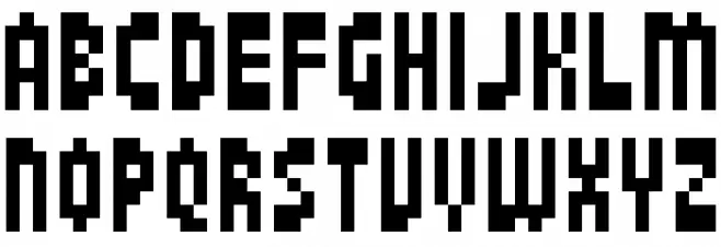 Jamboree Schriftart Kleinbuchstaben