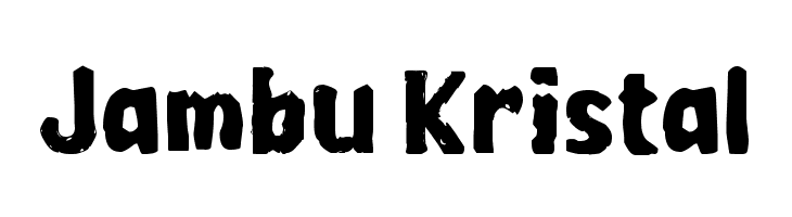 Jambu Kristal 字体