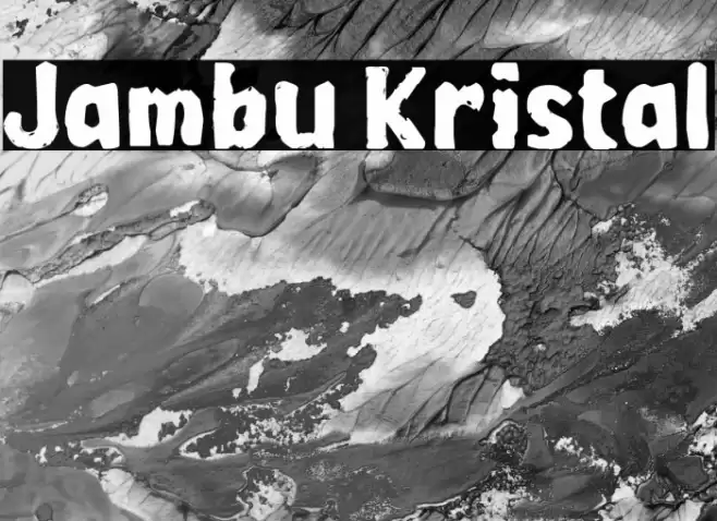 Jambu Kristal 字体 examples