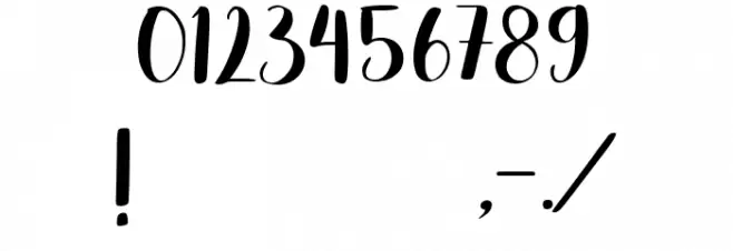 Jambul Font OTHER CHARS