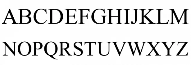 Jameel Khushkhati フォント 大文字