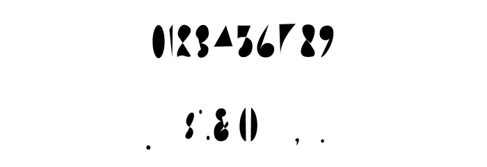 Jameelas1 Font OTHER CHARS