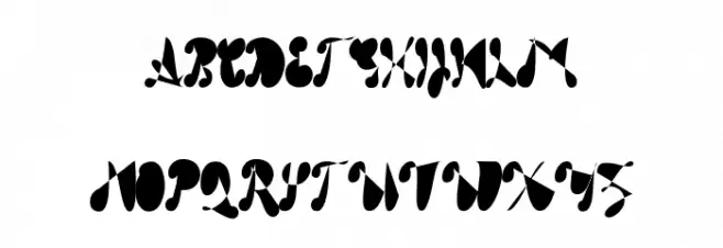 Jameelas1 Schriftart Groß
