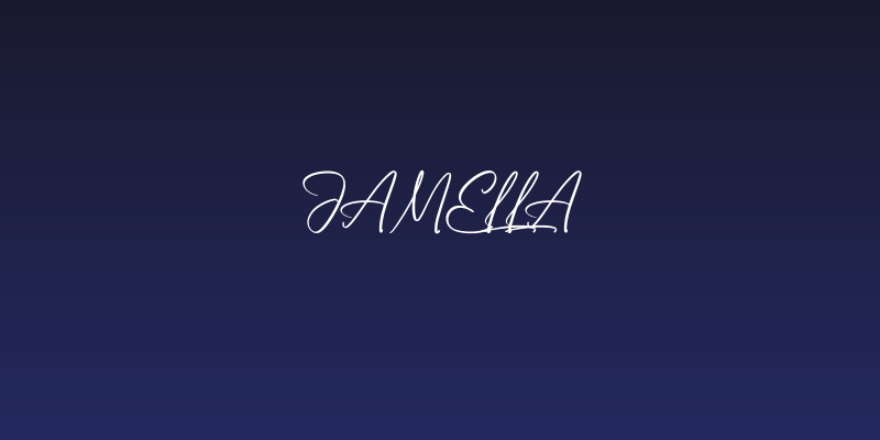 Jamella Social Header