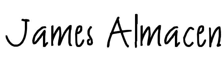 James Almacen  Frei Schriftart Herunterladen