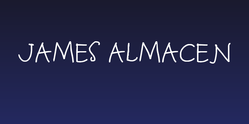 James Almacen Social Header